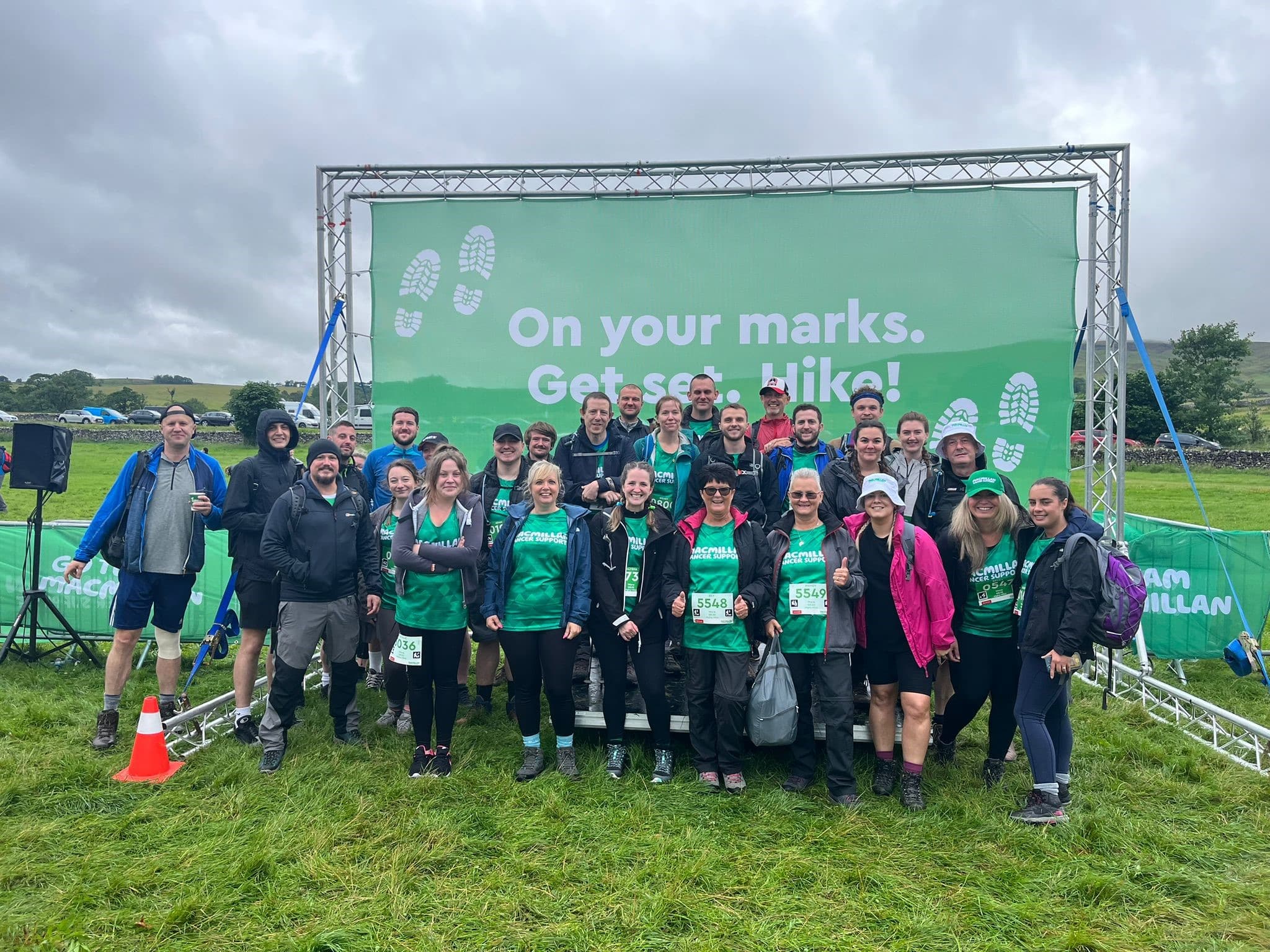 Yorkshire Dales Mighty Hike Macmillan Cancer Support Enact